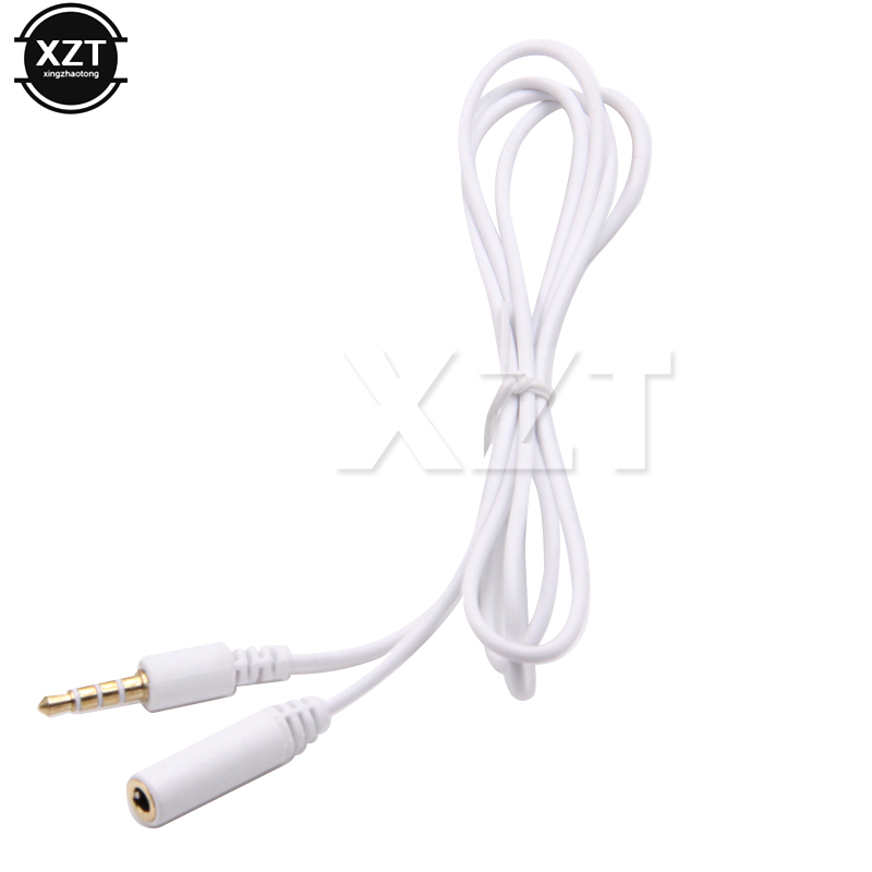 NEW 1M 3.5mm Male to Female 4  - огляд і ціна Cable Extension 3.5