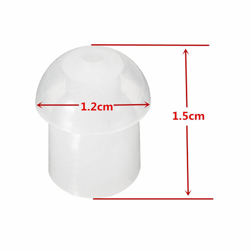 1000pcs Replacement Silicone R - огляд і ціна Silicone Ear Tip Replacement
