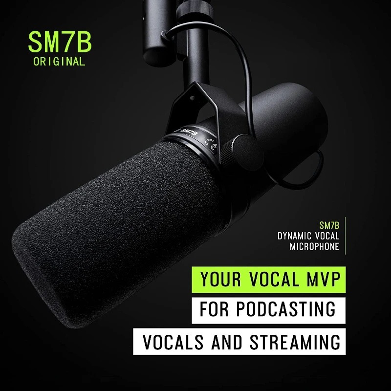 Shure SM7B Microphone Sm7b Dyn - огляд і ціна Shure Mic Sm7B