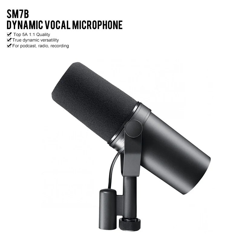 Shure SM7B Microphone Sm7b Dyn - огляд і ціна Shure Mic Sm7B