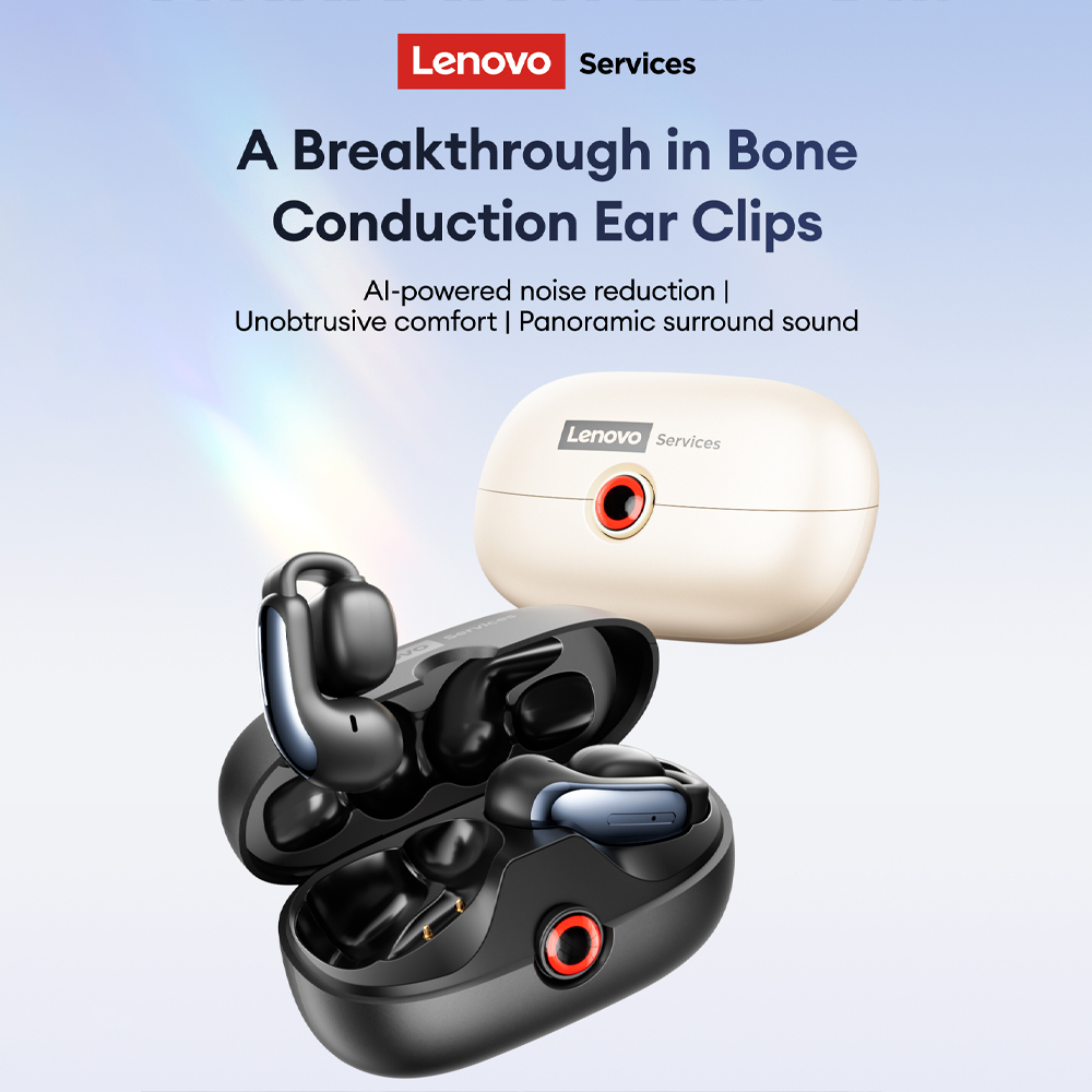 Lenovo LES-108 Bone Conduction - огляд і ціна Earbuds Charging Case