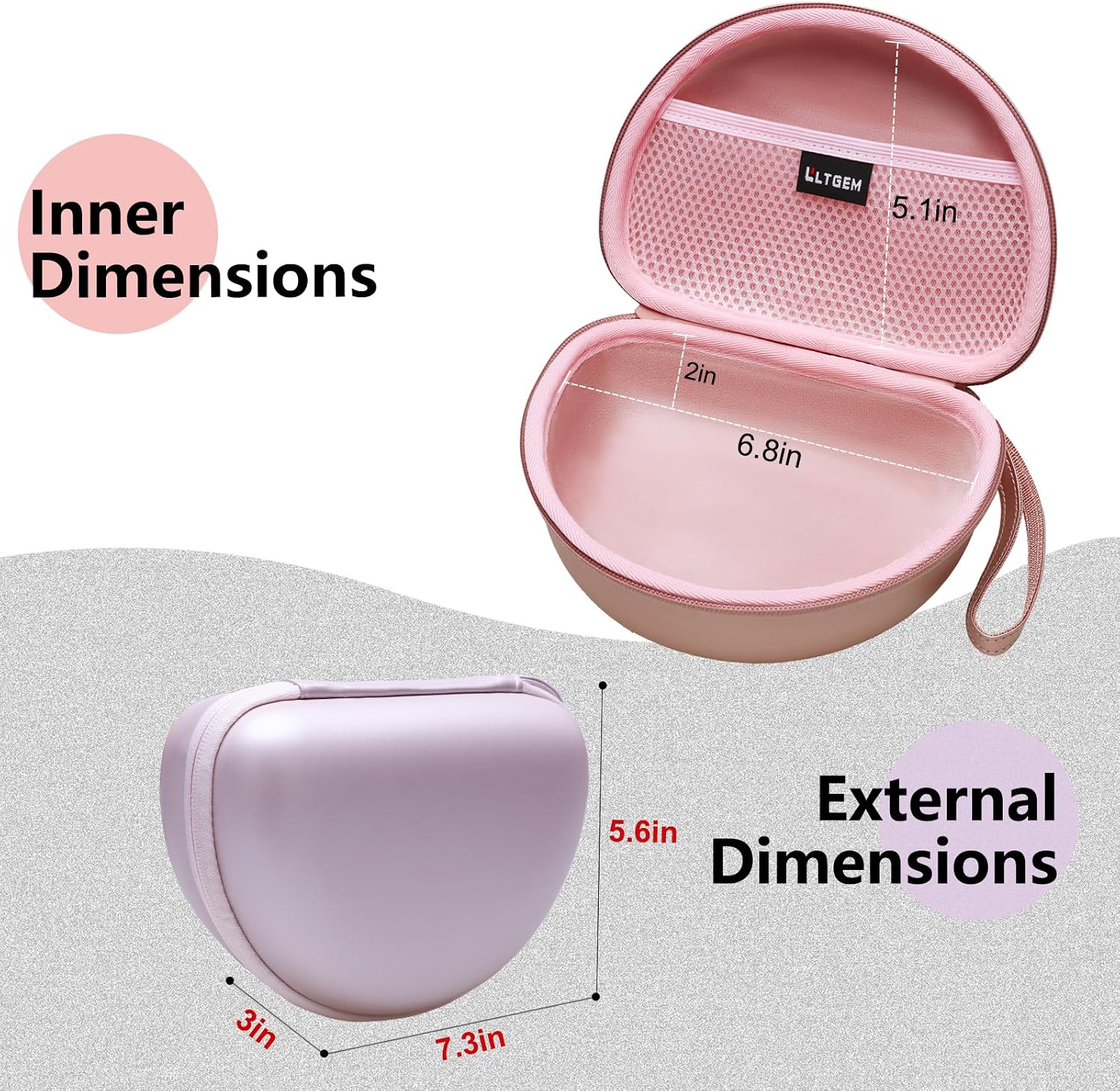 LTGEM Case Compatible with Bea - огляд і ціна Beats Headphone Solo 4