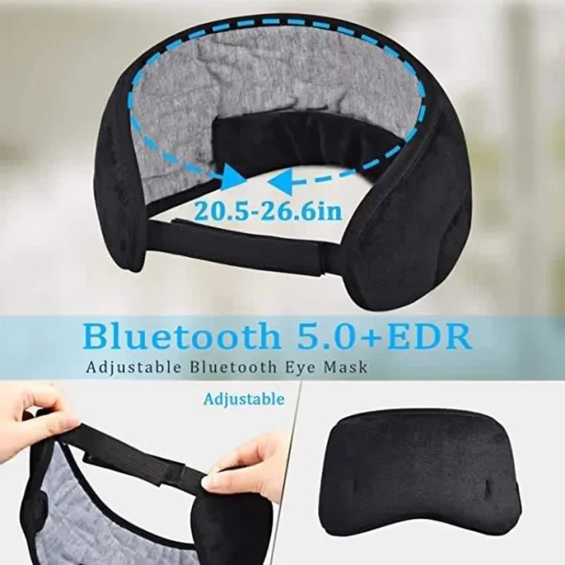3D Eye Mask Bluetooth Headphon - огляд і ціна Bluetooth Headset On Ear