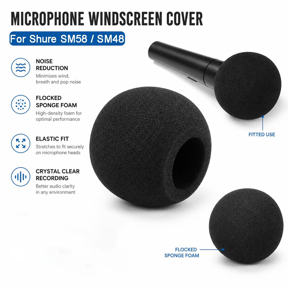 Replacement Mic Windscreen Cov - огляд і ціна Shure Mic Sm58