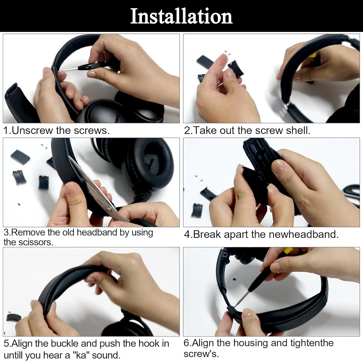 Replacement Headband for Bose  - огляд і ціна Bose Headphone Qc45
