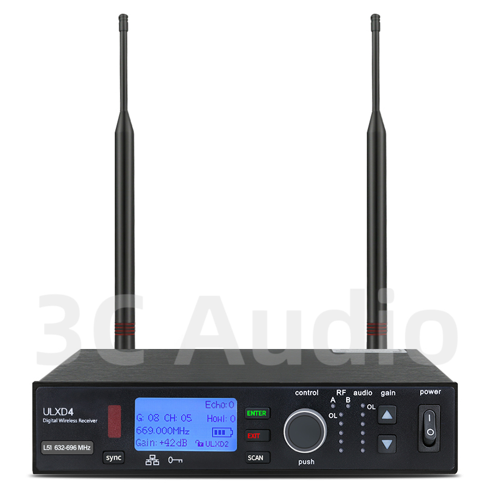 ULXD4-SLXD 500/600MHz Professi - огляд і ціна Shure Mic Sm58