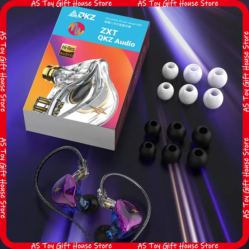 QKZ ZXT In Ear Wired Headphone - огляд і ціна Wired Earphone Mic