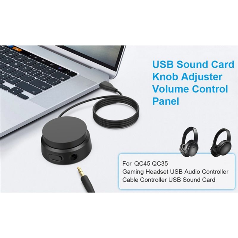 B27B USB Volume Controller For - огляд і ціна Bose Headphone Qc45