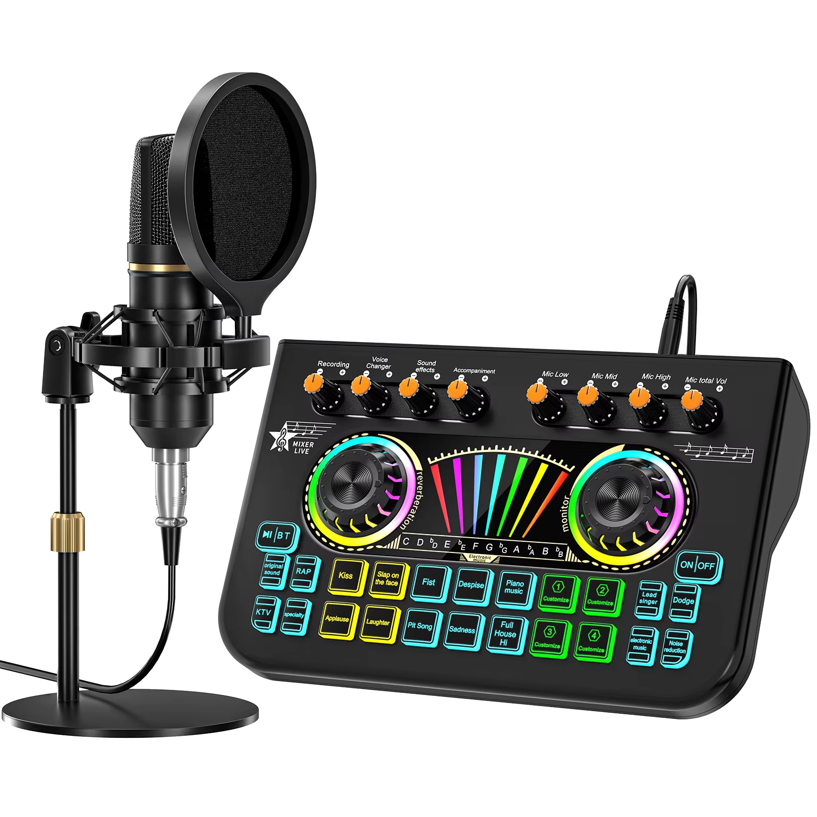 Tenlamp X3 BM800 Podcast Micro - огляд і ціна Shure Mic Sm58
